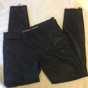 NWOT Articles of Society coated skinny jean